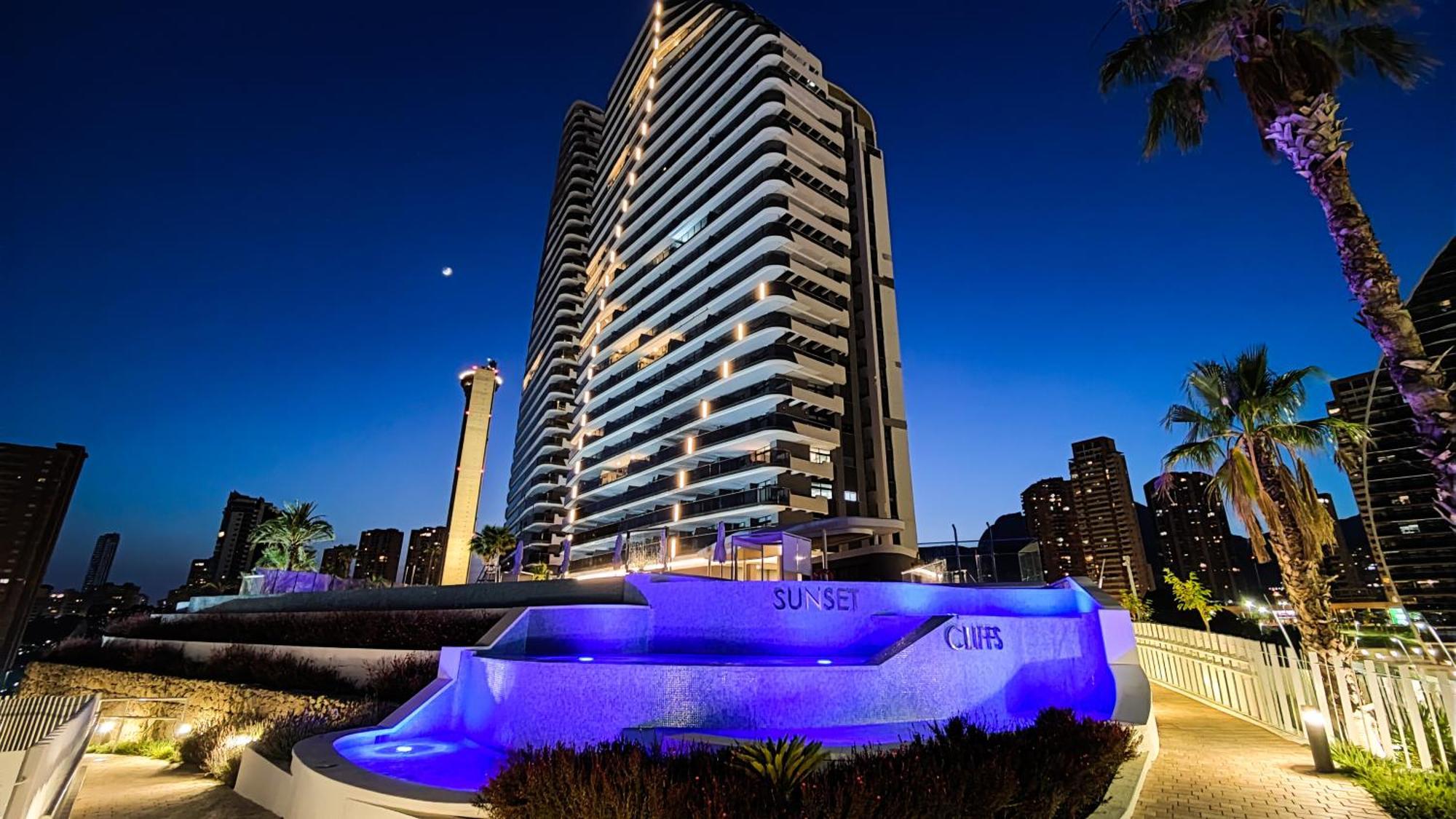 Sunset Cliffs Sea View Apartments Benidorm Eksteriør bilde